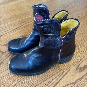 Stylish Red Ankle Boots